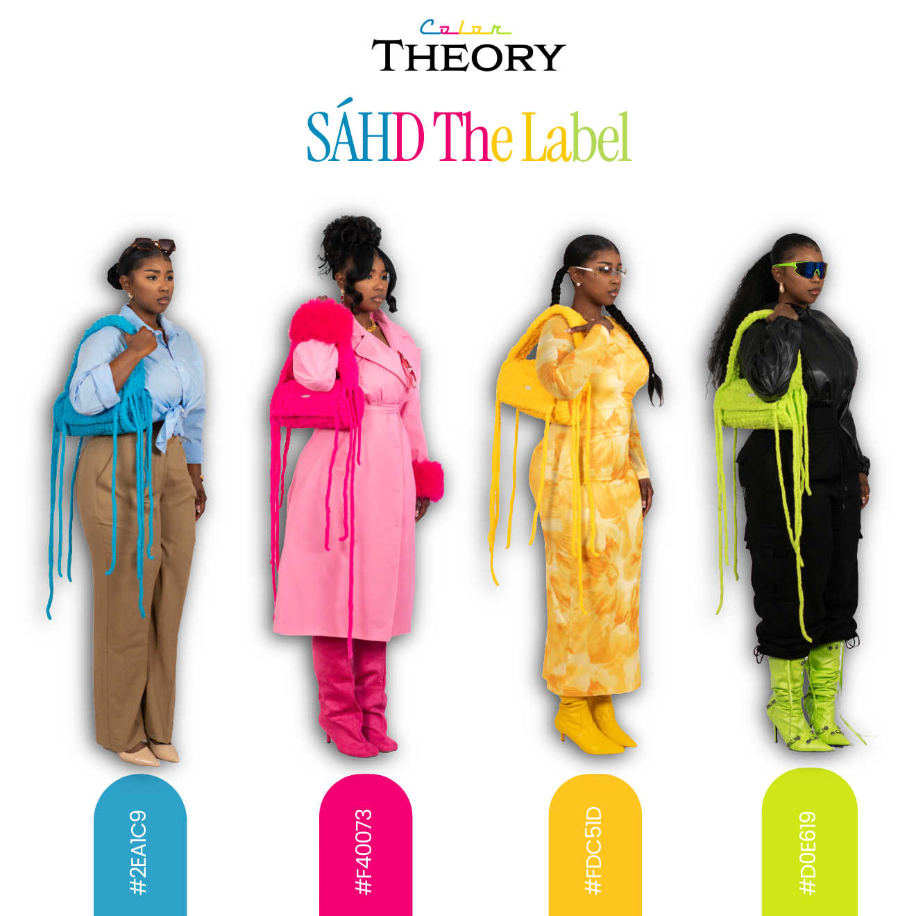 Color Theory Barrel Bag